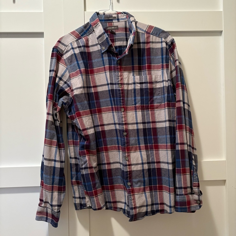 EDDIE BAUER Plaid Flannel